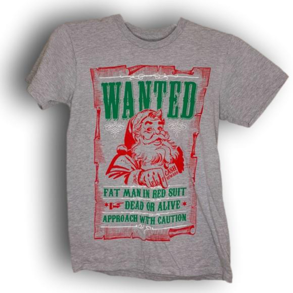 CODY James Santa Christmas t-shirt size small